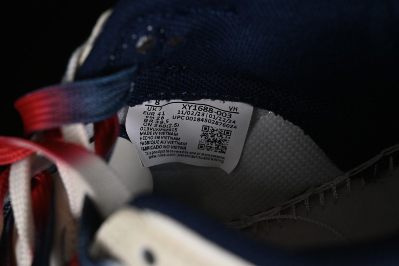 Nike SB Dunk Low Gucci Collaboration - Beige Blue Patchwork Anniversary High-End Custom Low-Top Casual Sneakers - XY1688-003