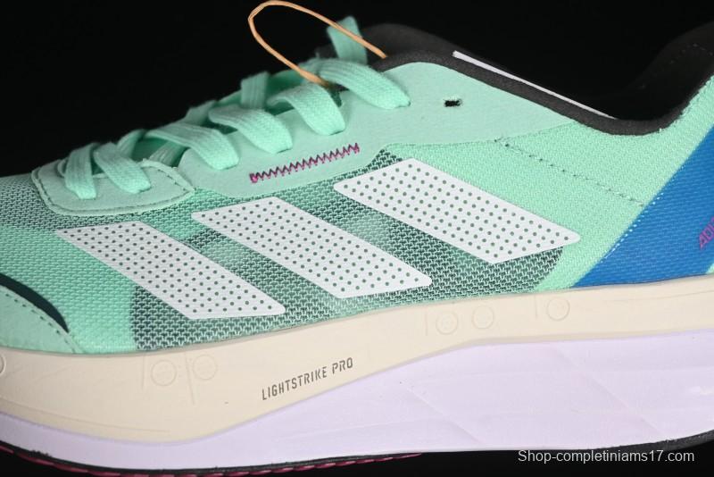 Adidas Adizero Boston 11 Running Shoes with Lightstrike Pro and ENERGYROD for Enhanced Performance - CV9064