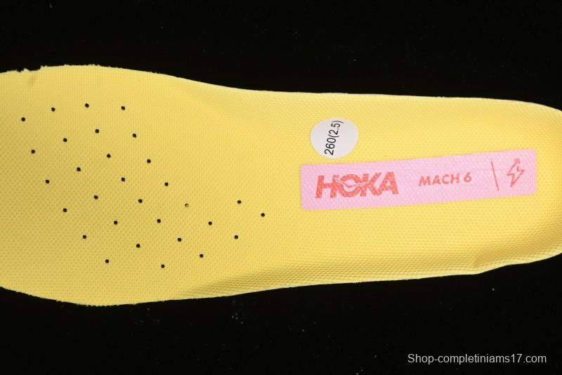 HOKA ONE ONE MACH 6 Flagship Racing Shoes with Carbon Plate Technology and Asymmetric Design - 1147810 PGH