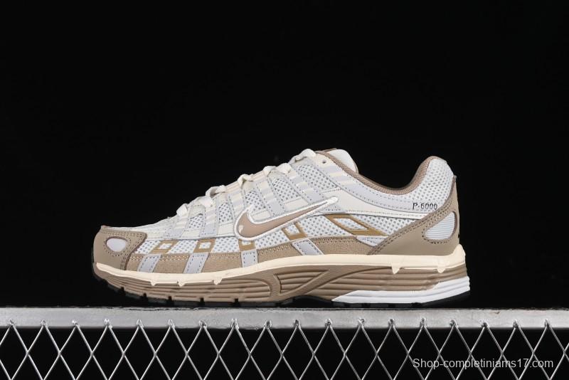 Nike P-6000 Premium Retro Casual Sneakers with Layered Design - FQ8243-025