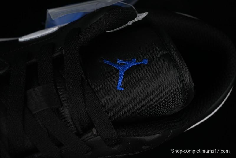 Nike Air Jordan 1 Low Retro Basketball Shoes in Black/Blue - 553558-042