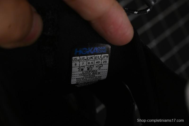 Hoka One One Hopara Outdoor Functional Mountain Sandals with Rugged Outsole - 1123112 BKLB