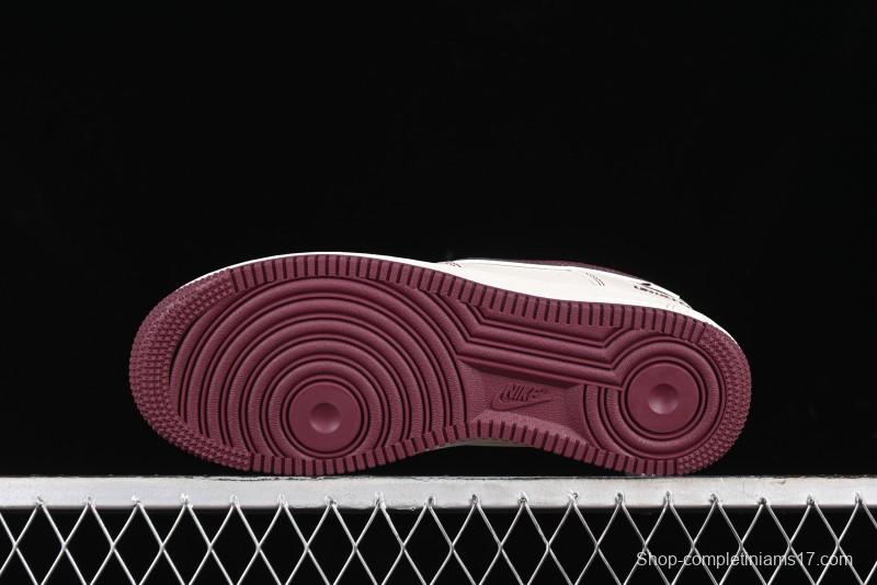 Nike Undefeated Air Force 1'07 Low Casual Sneakers with Custom Leather and Reflective Details - UT2023-206
