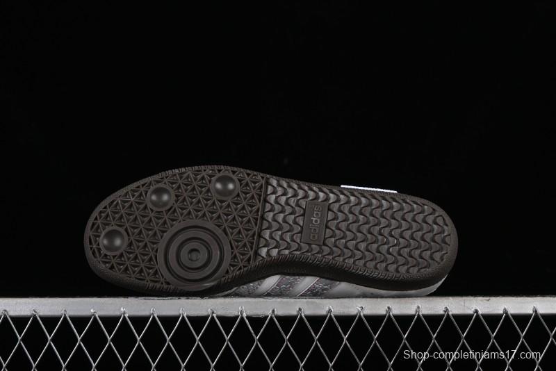 Adidas Originals Samba OG Low-Top Casual Sneakers with Panda Mischief Parachute Academy Design - B75806