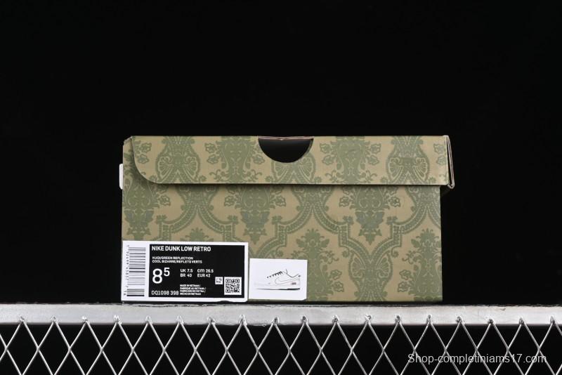 Nike SB Dunk Low Gucci Collaboration Anniversary High-End Custom Sneakers - DQ1098-398
