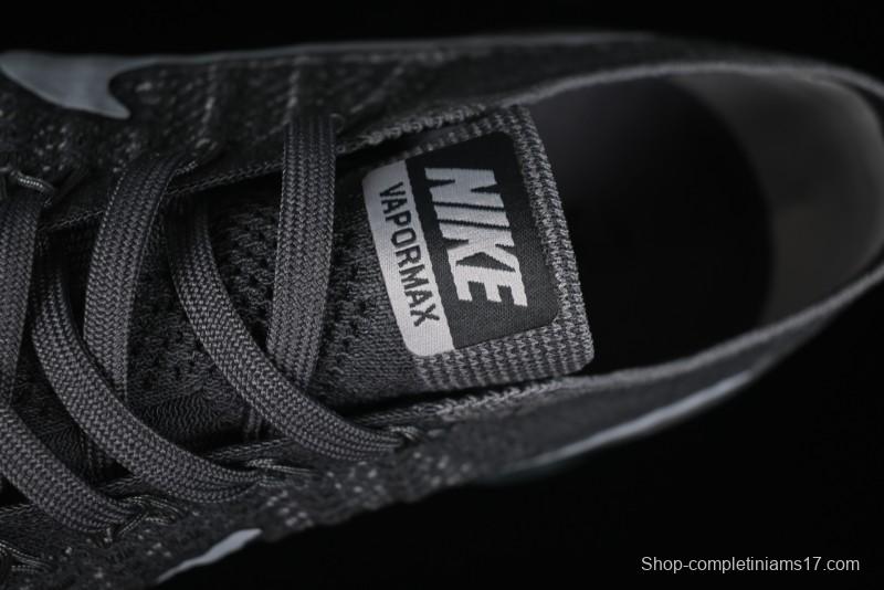 Nike Vapormax Flyknit Breathable Casual Running Shoes with Full-Length Air Cushion - 849557-002