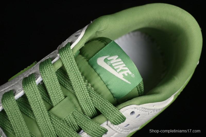 Nike SB Dunk Low Stone Island Collaboration - Spring Green Anniversary High-End Custom Low-Top Casual Sneakers - XB3802-348