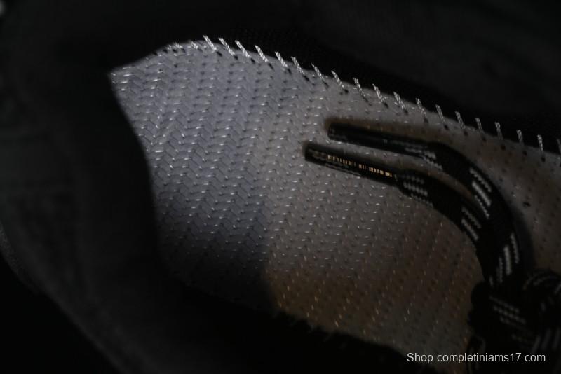 Dior Chrono Round Toe Lace-Up Lifestyle Casual Running Sneakers - 6865 BLACK WHITE