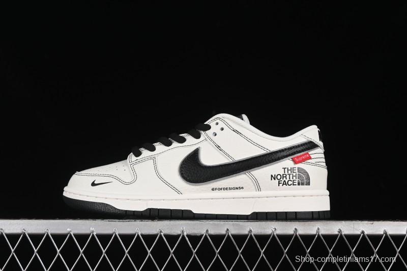 Nike SB Dunk Low Supreme x The North Face Low-Top Casual Skateboarding Shoes - BM0234-501