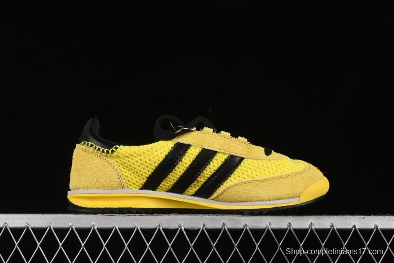 Adidas Wales Bonner x Ad Originals SL 76 IH9906 Low-Top Casual Sneakers with Football-Inspired Design
