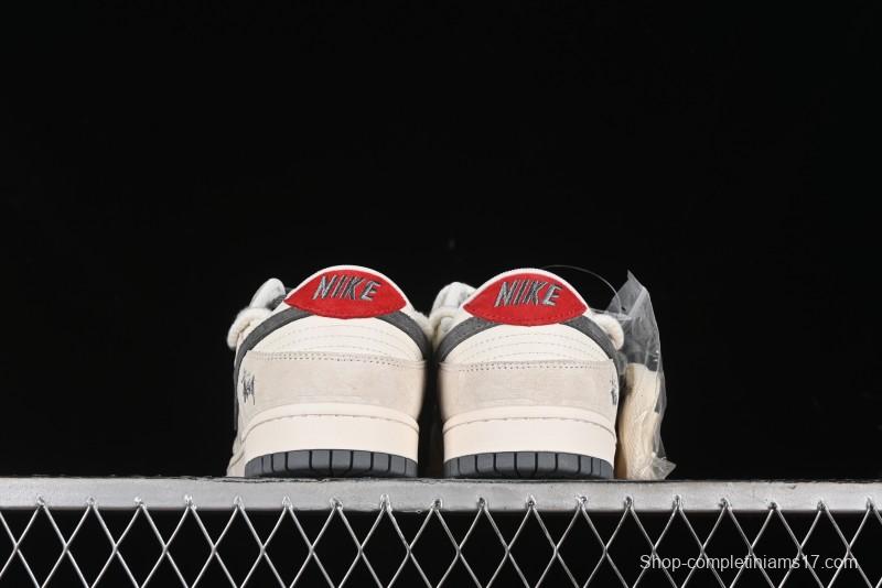Nike SB Dunk Low Stussy Anniversary Edition Custom Low-Top Casual Sneakers - SJ2068-280