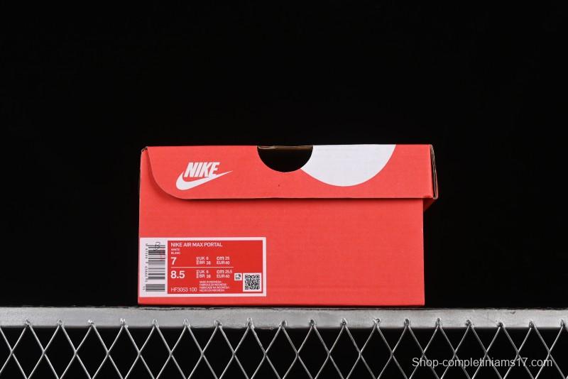 Nike Air Max Portal Retro Running Shoes with Air Cushion - HF3053-100