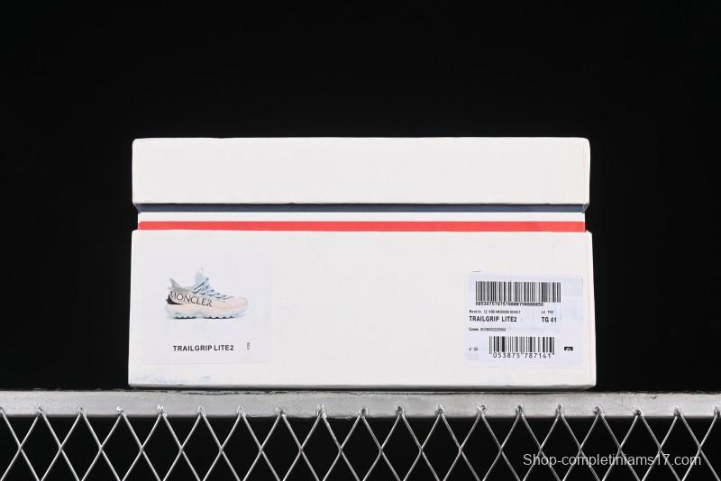 Moncler Trailgrip GTX Hiking Shoes with Cordura Nylon Gore-Tex Waterproof Vibram Outsole - M00240M3457