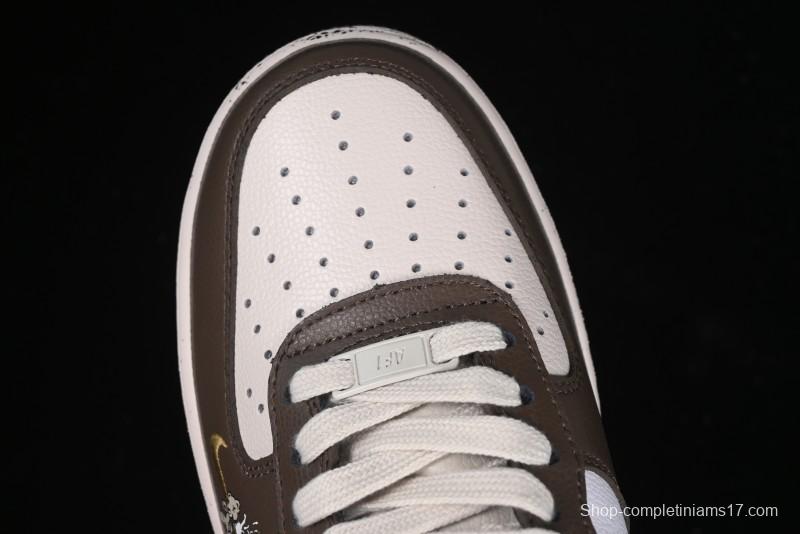Nike Air Force 1 '07 Low Casual Sneakers with Assassination of Little Bear Anime Theme - DB3301-770