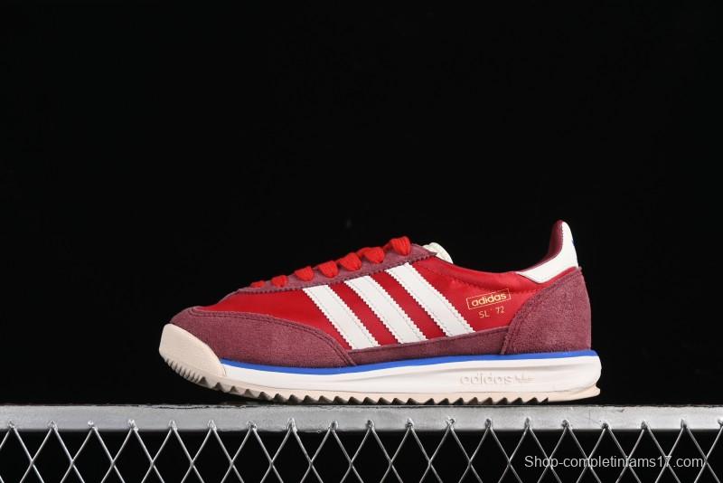 Adidas Originals SL 72 RS Retro Running Shoes with Ecotex Tongue and EVA Midsole - JI1280