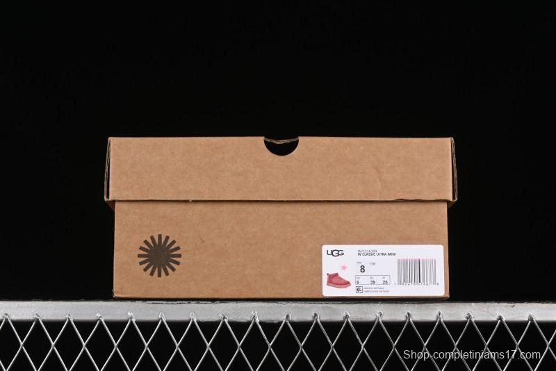 UGG Classic Ultra Mini Short Boots with Genuine Australian Shearling and TREADLITE Outsole - 1116109