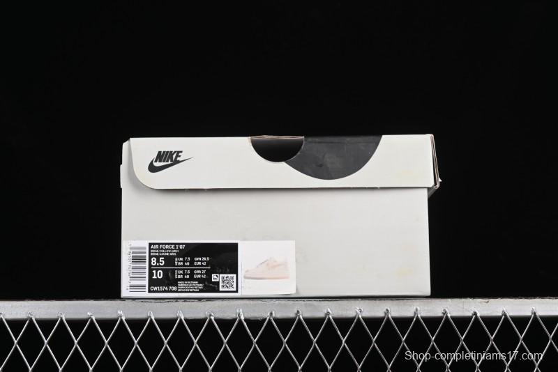 Nike Air Force 1 '07 Low Heart "Rate Beating" Casual Sneakers - CW1574-708