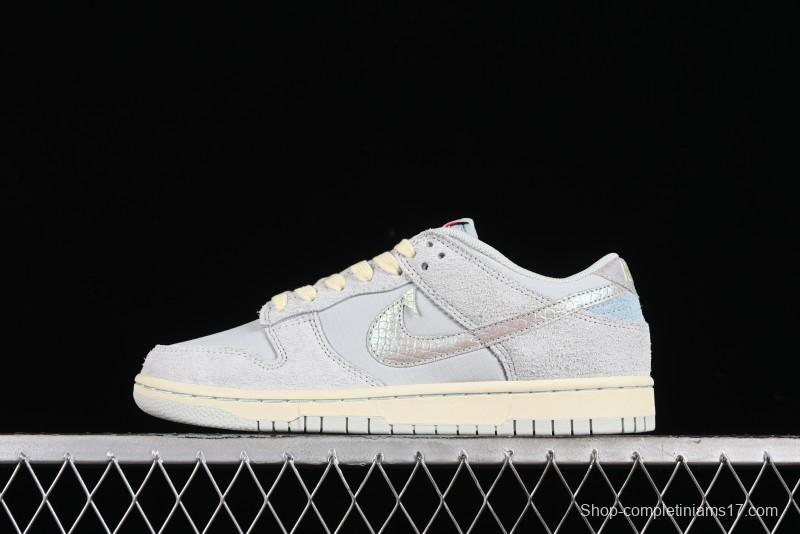 Nike Dunk Low SB "Fishing" Trout Pattern Casual Skate Shoes - DV7210-001
