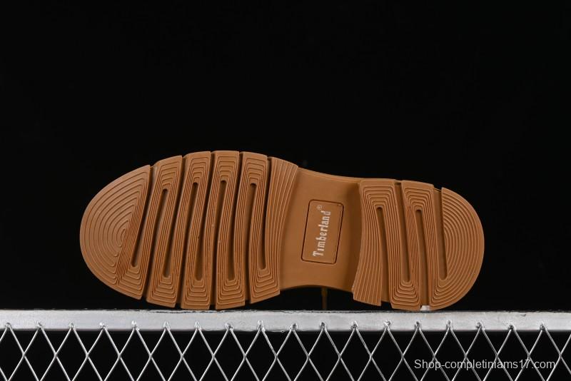 Timberland Low-Top Casual Shoes for Men - 24SS Autumn Collection with Oil-Resistant Italian Leather & Anti-Slip Rubber Outsole - TB73535YELLOW