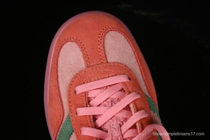 Adidas Originals Gazelle Indoor Retro Casual Slip-Resistant Wear-Resistant Low-Top Sneakers - IG6782