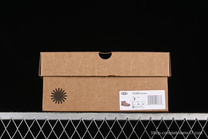 UGG Classic Ultra Mini Short Boots with Genuine Australian Sheepskin and TREADLITE Outsole - 1116109
