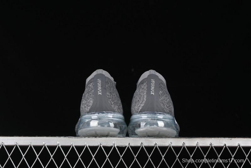 Nike Vapormax Flyknit Breathable Casual Running Shoes with Full-Length Air Cushion - 849557-002