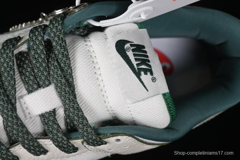 Nike SB Dunk Low Comme des Garçons Collaboration - Woven Beige White Swoosh Anniversary Custom Low-Top Casual Skate Shoes - KK1888-010