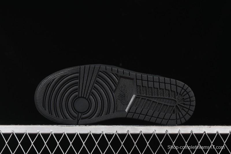 Nike Air Jordan 1 Low "Black Croc" Casual Sneakers - HJ7743-010