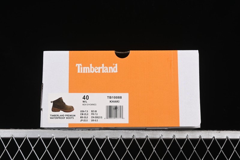 Timberland Outdoor Mid-Top Casual Chukka Boots with Premium Suede Leather and Anti-Odor Insole - TB10088KHAKI
