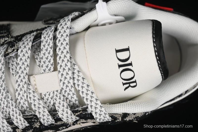 Nike Air Jordan 1 Low AJ1 Dior Collaboration - White Black Red Label Retro Basketball Shoes - SJ9950-036