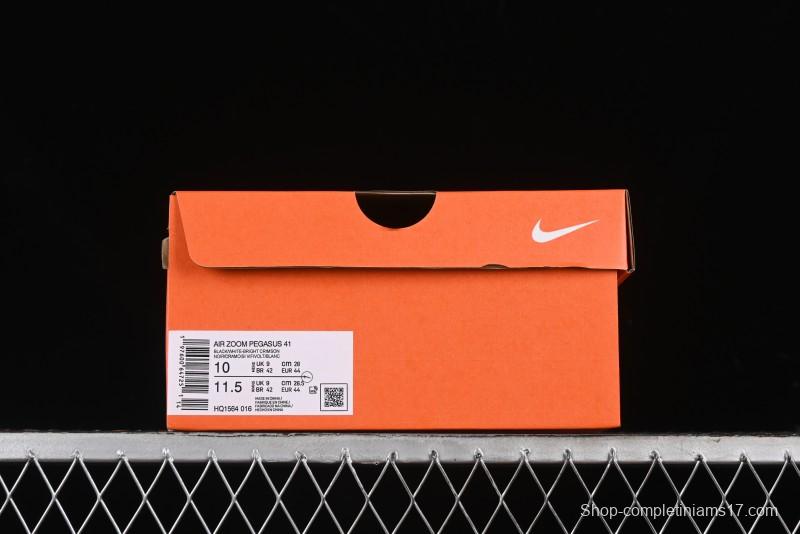 Nike Air Zoom Pegasus 41 Breathable Lightweight Running Shoes with Cushioned Support - HQ1564-016