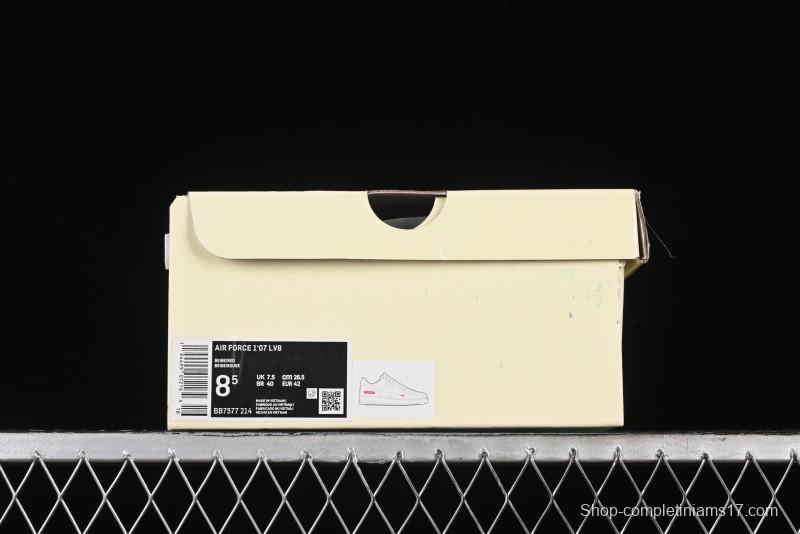 Nike Air Force 1 '07 Low Supreme White Crystal Casual Sneakers - BB7577-214