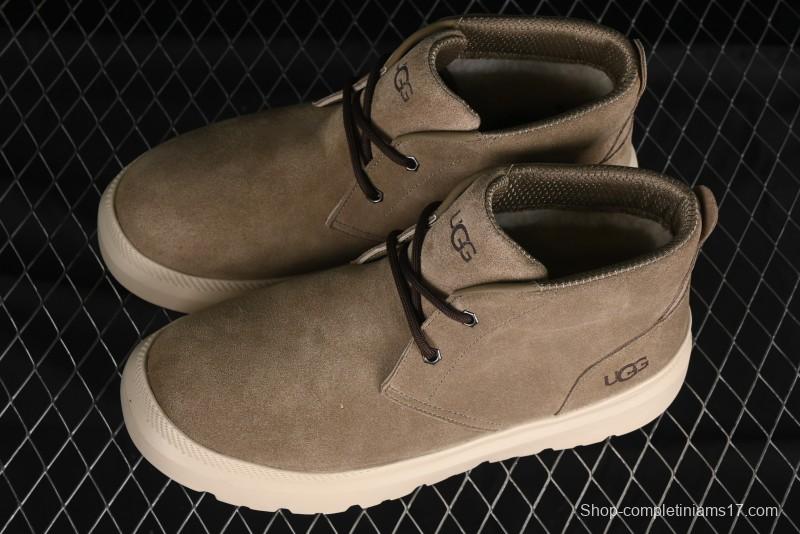 UGG Burleigh Chukka Comfort Flat Lace-Up Round Toe Casual Boots - 1151773