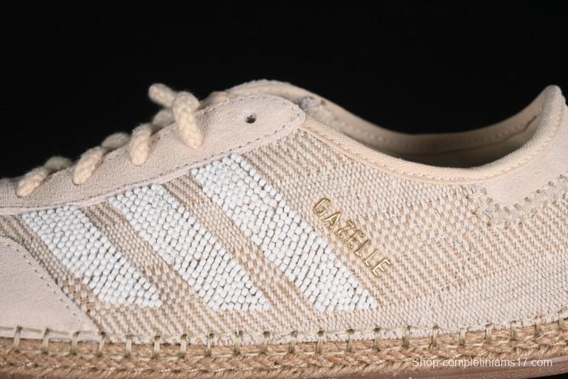 Adidas CLOT x Originals Gazelle IH3144 Retro Casual Anti-Slip Wear-Resistant Low-Top Sneakers - IH3144