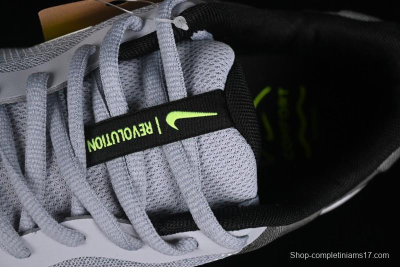 Nike Revolution 7 Wide Running Shoes with Breathable Mesh Upper and Durable Rubber Outsole - FB2207-002
