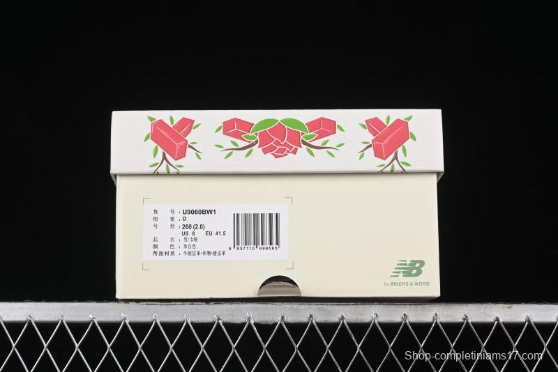 New Balance 9060 Retro Casual Running Sneakers with ABZORB Cushioning Technology - U9060BW1