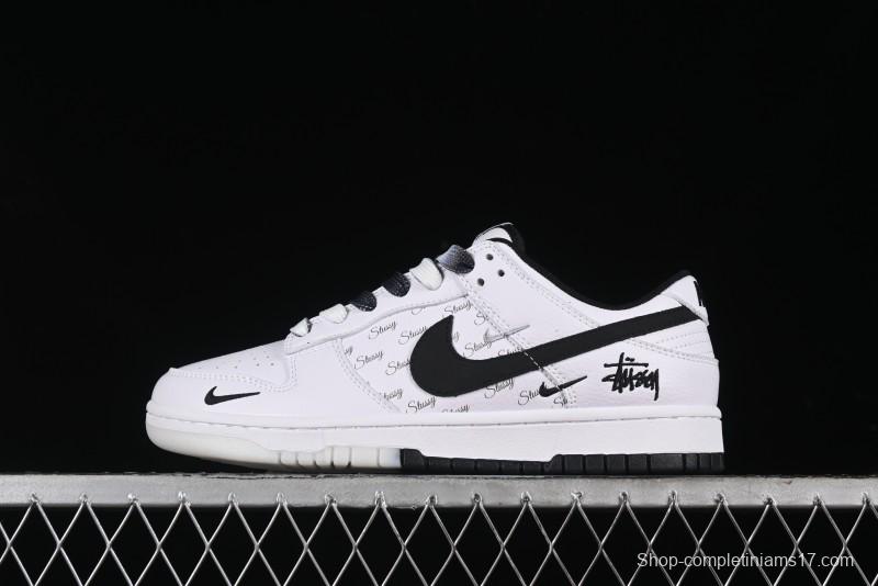 Nike SB Dunk Low Stussy Anniversary Custom Low-Top Casual Skate Shoes - NK3638-045