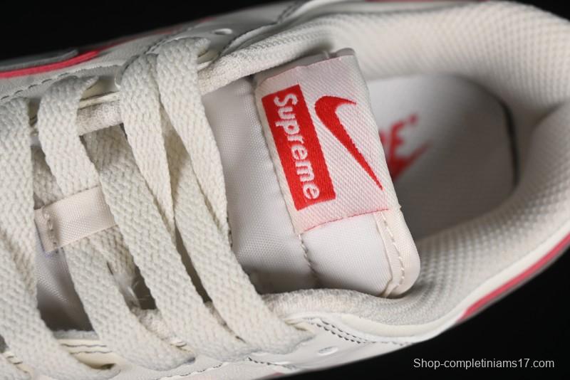 Nike SB Dunk Low SUP Collaboration - Signature Grey Check Anniversary High-End Custom Low-Top Casual Skate Shoes DJ2024-030