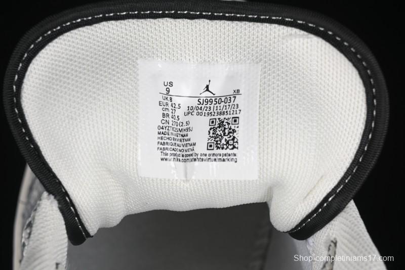 Nike Air Jordan 1 Low AJ1 Dior Collaboration - Grey Blue Red Label Retro Basketball Shoes - SJ9950-037