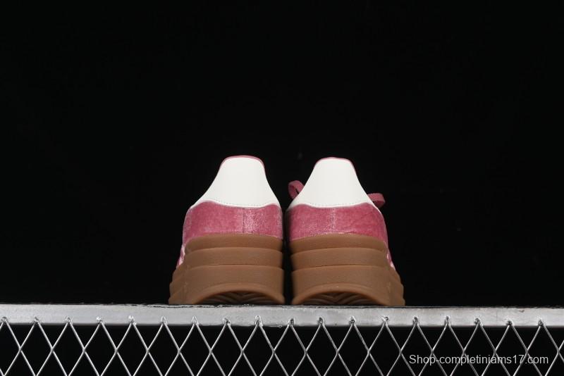 Adidas Originals Gazelle Bold IG4389 Low-Top Sneakers with Thick Sole for Slip Resistance and Durability