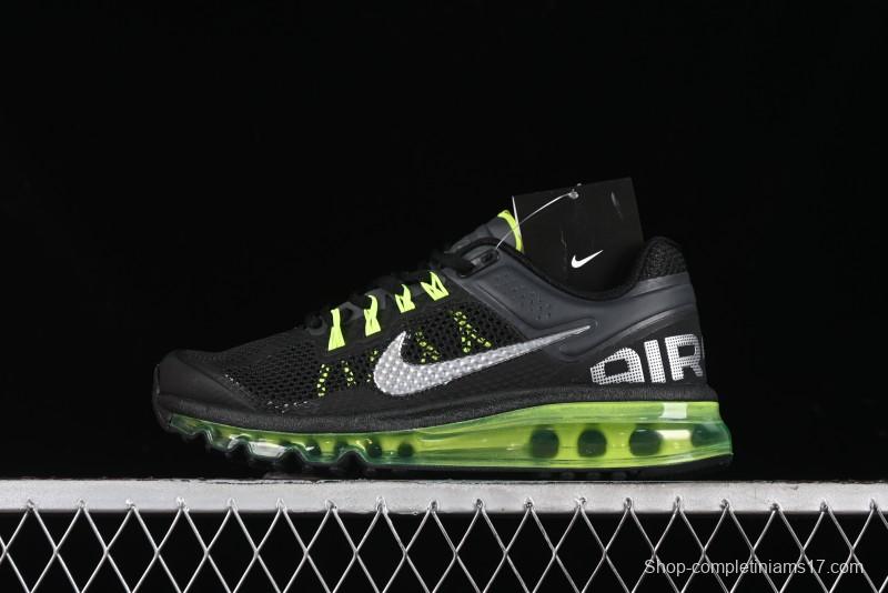 Nike Air Max 2013 Retro Breathable Mesh Cushioned Running Shoes - 555426-003