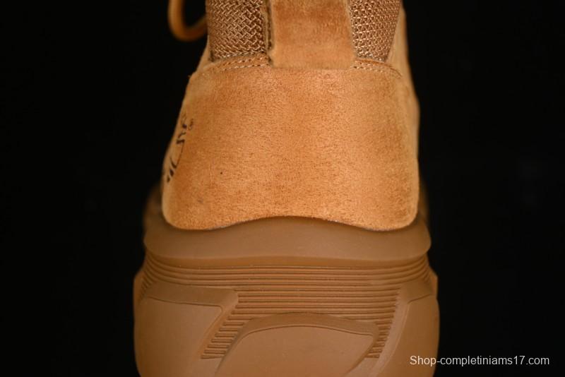 Timberland Outdoor Mid-Top Casual Yellow Boots - TB10088YELLOW