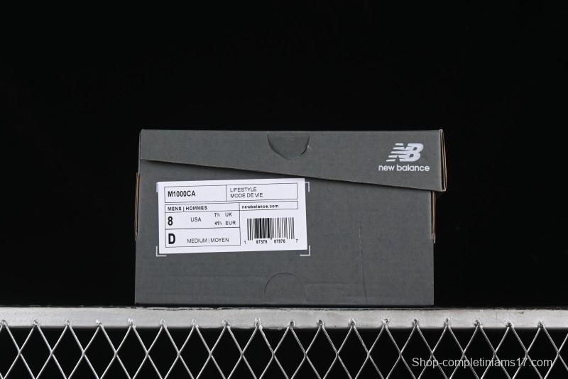 New Balance 1000 Series Retro Dad Style Low-Top Casual Running Shoes - M1000CA