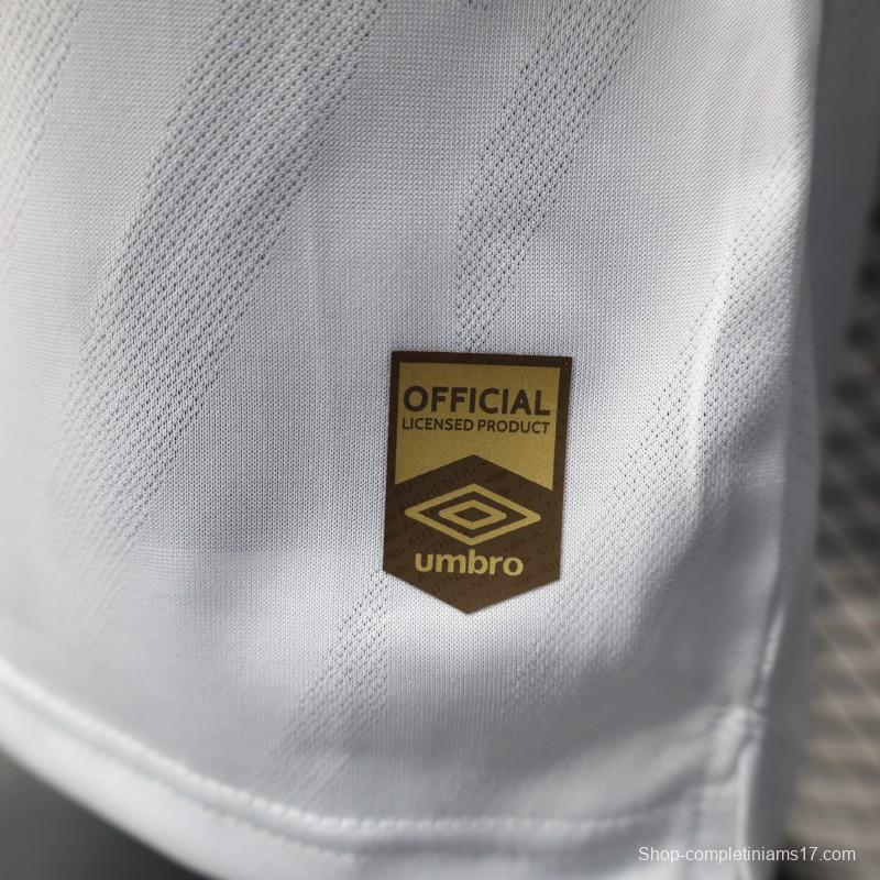 Player Version 25/26 Santos Home Jersey Without Sponsors