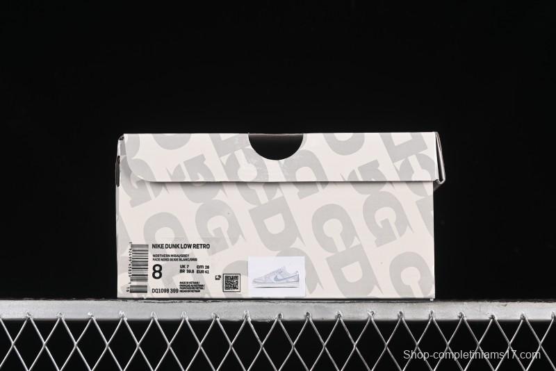 Nike Dunk Low The North Face CDG Collaboration - Sky Blue SB Low-Top Casual Skate Shoes - DQ1098-399