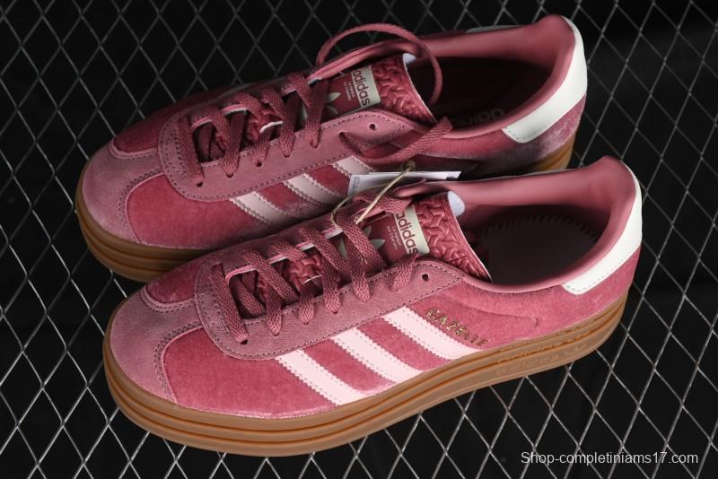 Adidas Originals Gazelle Bold IG4389 Low-Top Sneakers with Thick Sole for Slip Resistance and Durability