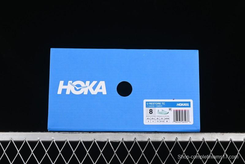 HOKA ONE ONE Restore Tc Classic Versatile Comfortable Cushioned Anti-Slip Low-Top Running Shoes - 1134532 OMSO