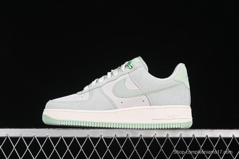 Nike Air Force 1 '07 Low Casual Sneakers with Full-Length Air Cushion - HQ1497-099
