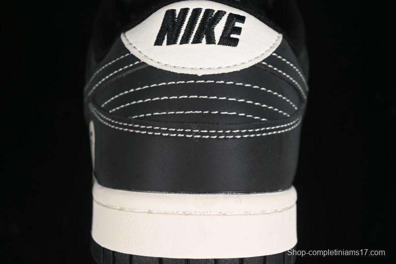 Nike SB Dunk Low BAPE Collaboration Anniversary Edition - White Grey Black Low Top Casual Skate Shoes - BB8969-007