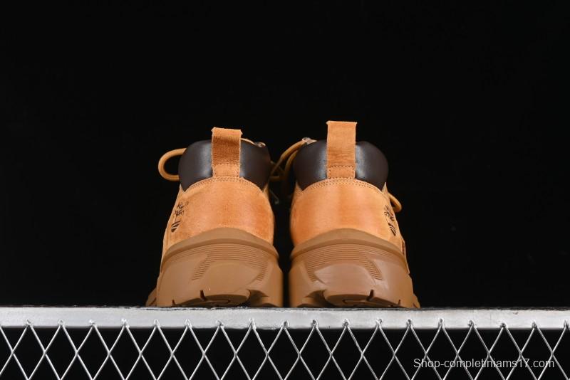 Timberland Outdoor Mid-Top Casual Martin Boots with Premium Italian Suede Leather - TB10059YELLOW